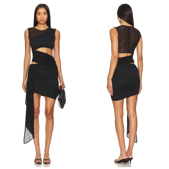 Nbd Nazia Mini Dress In Black